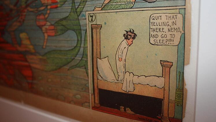 Aus "Little Nemo in Slumberland" von Winsor McCay aus dem New York Herald  von 1910.