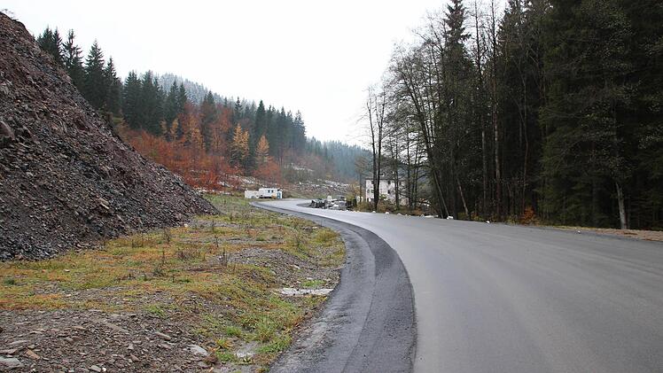 Auch nach der Felsnase Richtung Felsmühle gibt es Kurven.  Foto: Friedwald Schedel