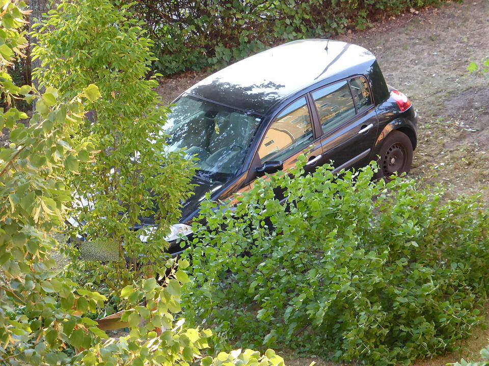 Betrunkener rast in Bamberger Vorgarten