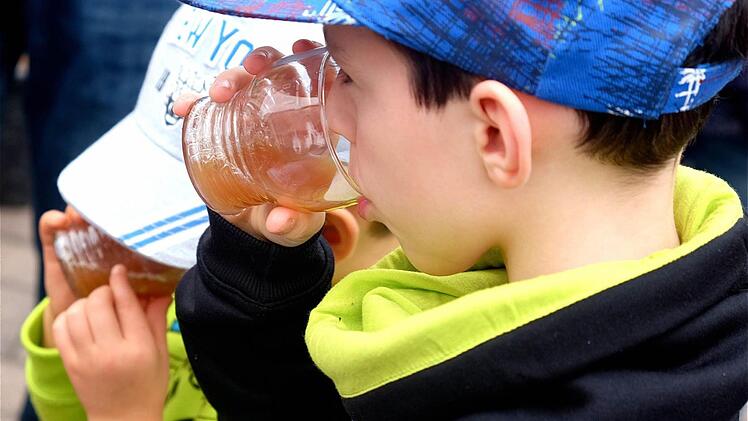 Einfach lecker: frischer Saft.  Foto: Gerd Schaar