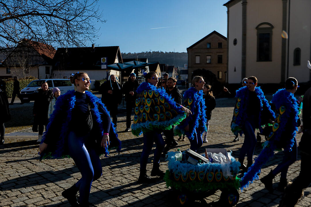 Fasching in Sand am Main!