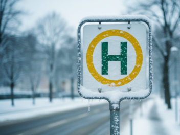 Schnee legt &Ouml;PNV im Landkreis Kitzingen lahm - Busfahrten eingestellt