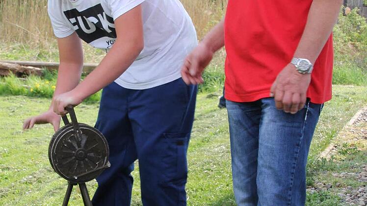 Die Handsirene setzte sich nicht so richtig durch.