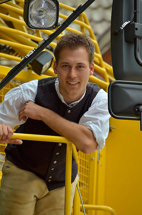 Presse Fotoshooting des Jungbauernkalenders 2013