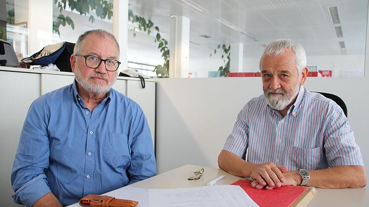 Dirk Scharenberg und Heinz Fehling (es fehlt Rolf-Jürgen Freese)   kritisieren Vorstand und Geschäftsführung vom Verein Hilfe für das behinderte Kind.Christiane Lehmann