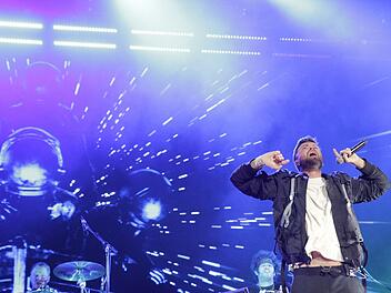 Drei Tage Rock im Park endeten am Sonntag in Nürnberg. Marteria spielte als letzter Act auf der Park Stage. Foto: Jennifer Brechtelsbauer