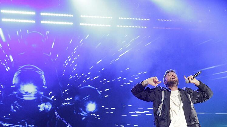 Drei Tage Rock im Park endeten am Sonntag in Nürnberg. Marteria spielte als letzter Act auf der Park Stage. Foto: Jennifer Brechtelsbauer