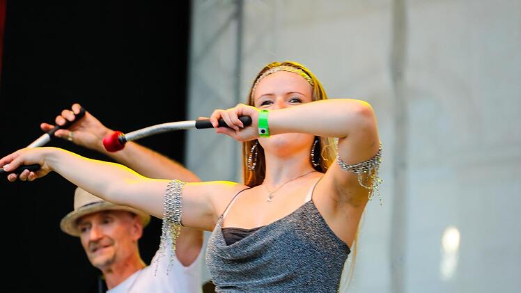Impressionen von der Eröffnung des 27. Samba-Festivals.Foto: Matthias Hoch