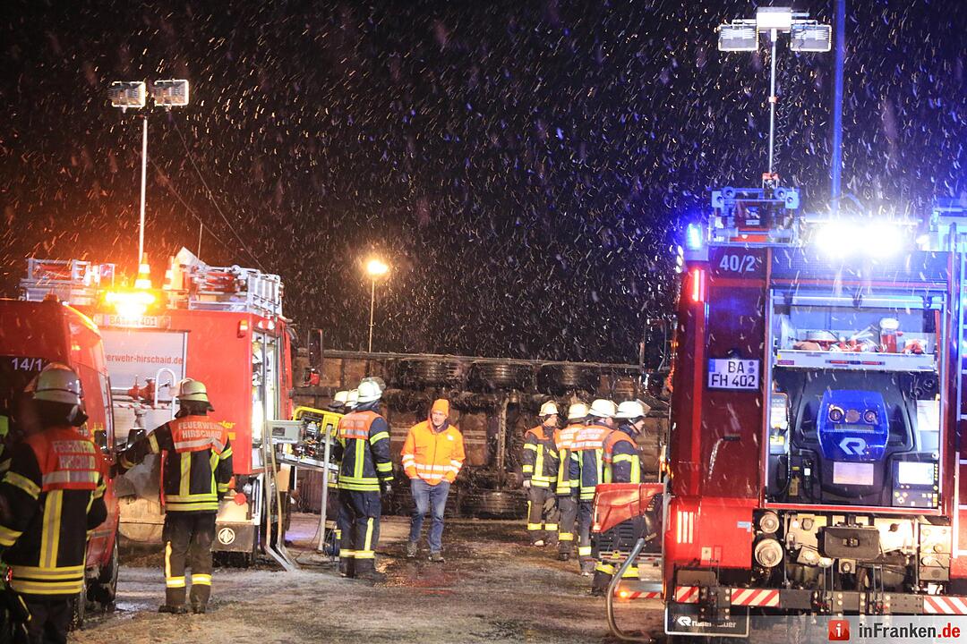 Unfall auf der A73 bei Hirschaid