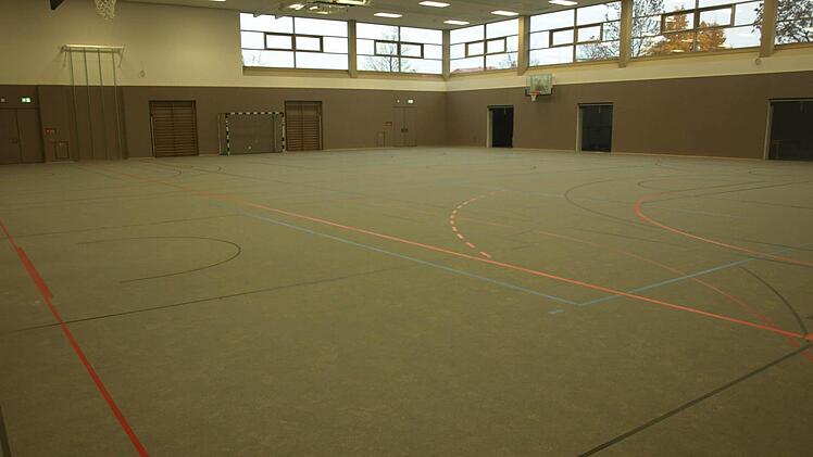 Blick in die neue Halle.  Foto: Stefan Geiger