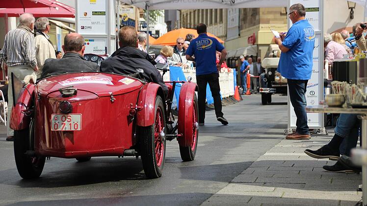 Prolog der 17. Sachs Franken Classic Foto: Benedikt Borst