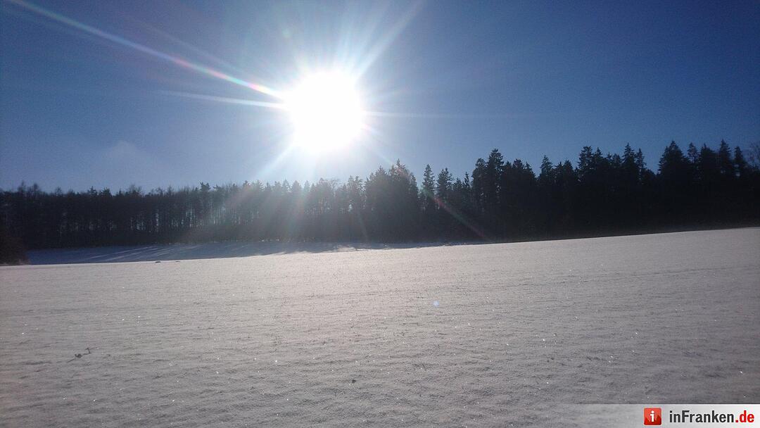 Eis und Schnee in Franken - die schönsten Winterleserfotos