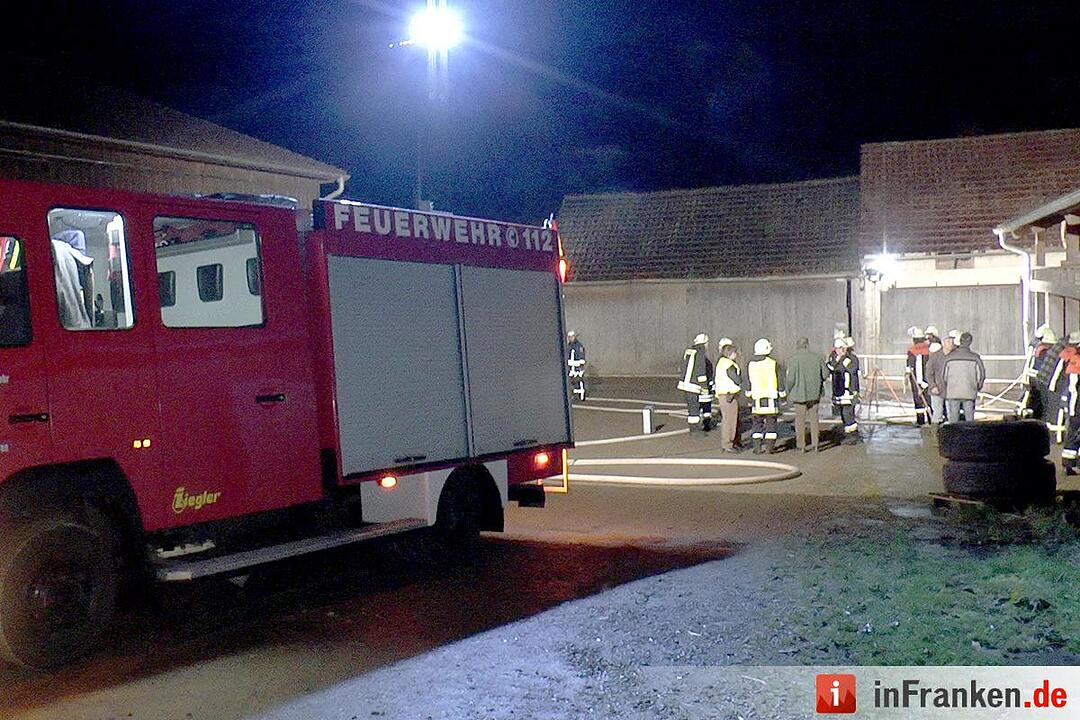 Brand in landwirtschaftlichem Betrieb in Wagenhausen