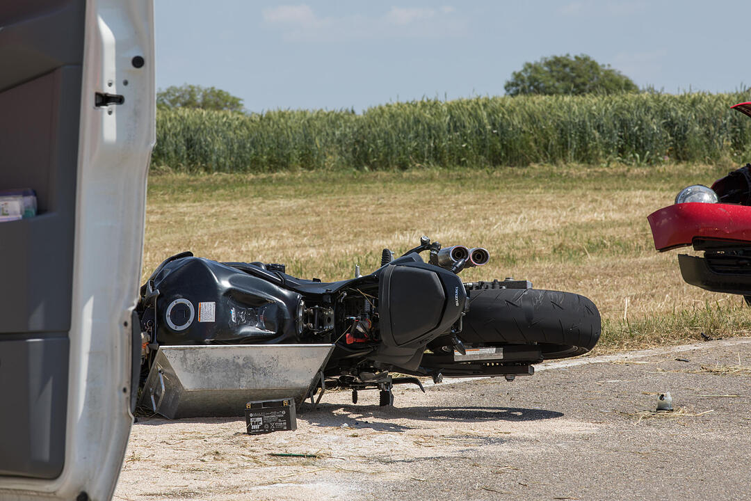 Tödlicher Motorradunfall bei Pappenheim