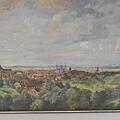 Nazi-Kunst? Auf den ersten Blick wirken die Bamberg-Gemälde von Fritz Bayerlein wie harmlose Landschaftsbilder. Eine Grün-rote Mehrheit verbannt sie jetzt aus dem Bamberger Rathaus.