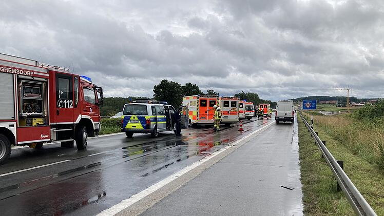 Unfall A3 am 6. August 2021