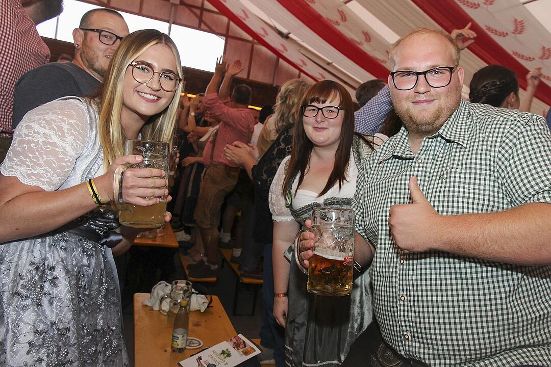 Für Partystimmung sorgten die "Stoapfälzer Spitzbuam"