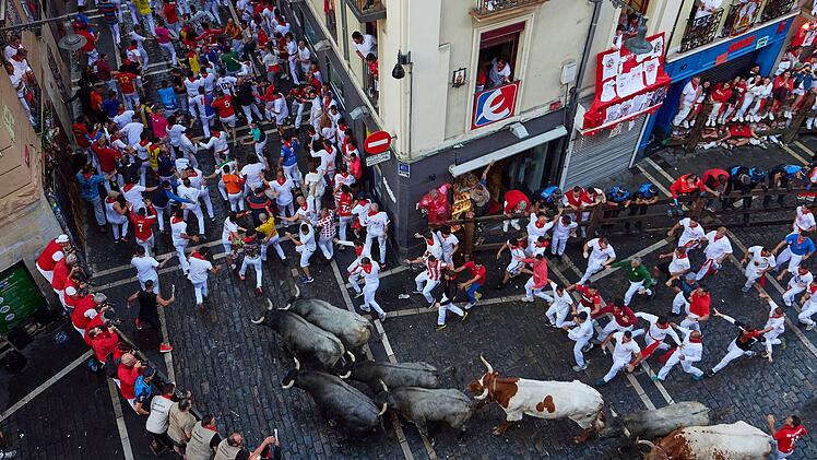 Stierlauf in Pamplona