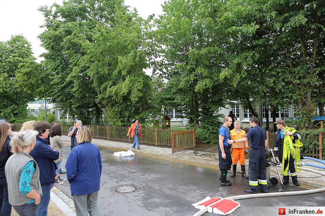Hochwasser Landkreis Bamberg III - Oberhaid
