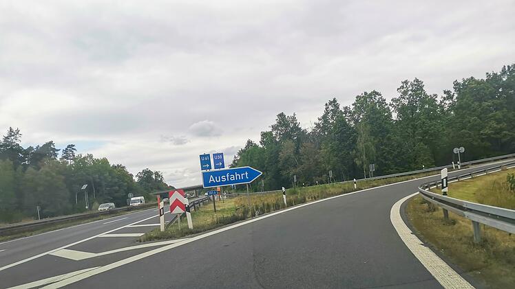 A73-Ausfahrt Bamberg-Ost