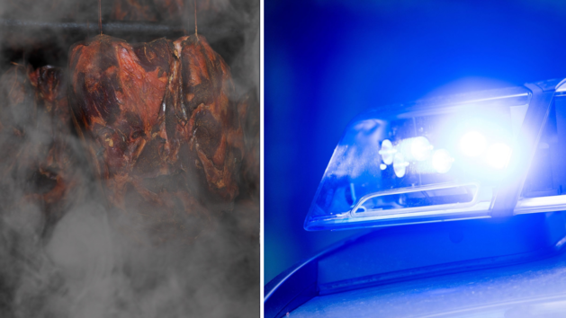 Bayer r&auml;uchert Fleisch in eigener Garage - Ehefrau findet ihn schwer verletzt