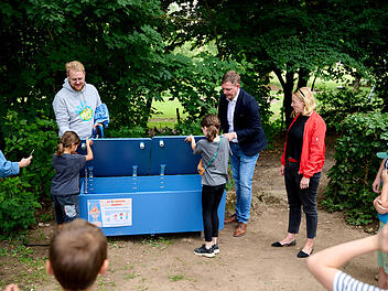 Bamberg: Kostenlose Spielkiste am Spielplatz Wildensorg eingeweiht