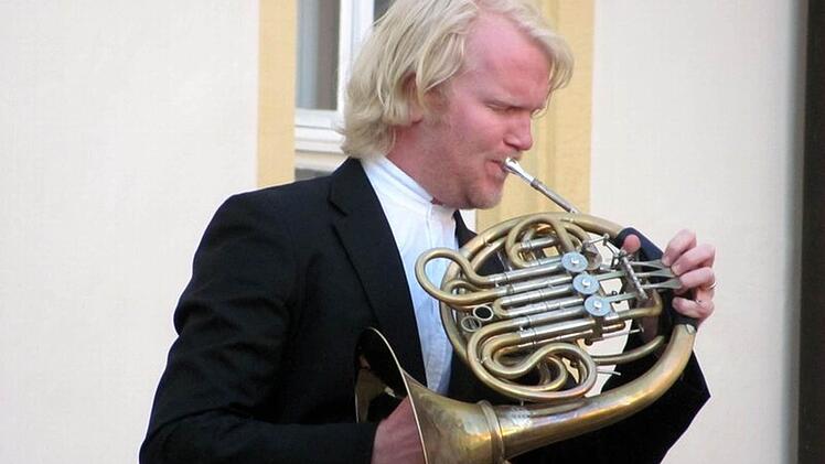 Chrstioph Eß, Solo-Hornist der Bamberger Symphoniker, ist der Solist beim Geburtstagskonzert für Richard Strauss. am 10. März 2014 interpretiert er in Coburg das 2. Hornkonzert von Richard Strauß.Foto: Archiv