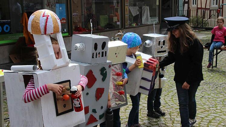 Kinderfest auf dem Anger.Foto: Dieter Britz