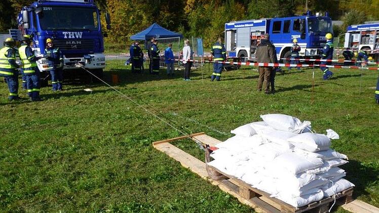 Impressionen vom THW-Wettkampf. Foto: Haju Badura