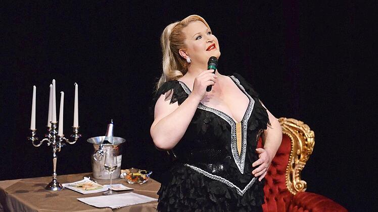 Daphne de Luxe gastiert in der Alten Aula. Foto: Simone Hofmann