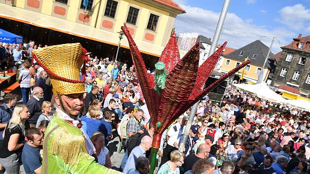 Der Korbmarkt in Lichtenfels