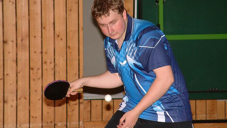 Dimytro Nazaryschyn (Bild) von der TS Kronach blieb beim 9:4-Erfolg in Mistelgau unbezwungen. Foto: Hans Franz