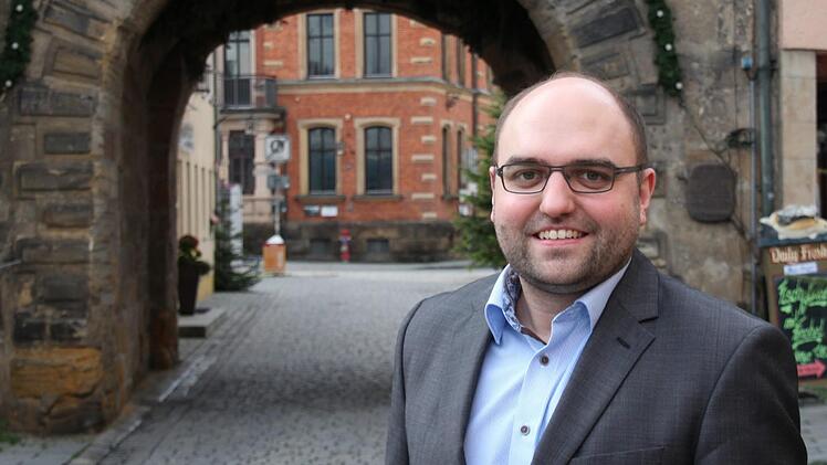 Sebastian Müller will Direktkandidat der SPD für die Landtagswahl im Wahlkreis Kronach/Lichtenfels werden. Fotos: Tobias Kindermann