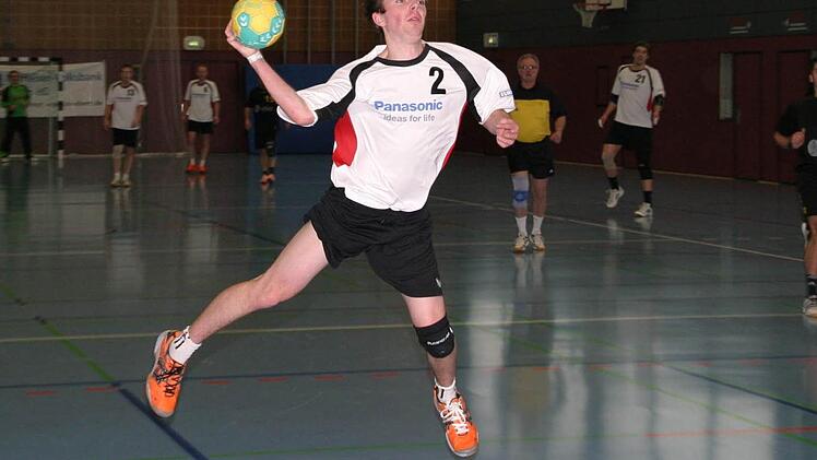 Johannes Geuß schließt einen schnellen Gegenstoß ab. Er erzielte vier Tore.