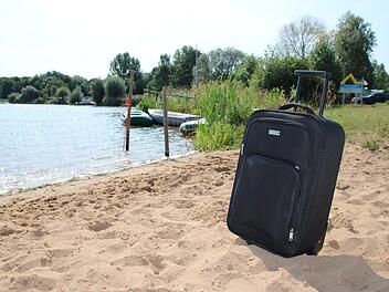 Am Sander Baggersee den Sommerurlaub verbringen? Wieso nicht. Viele Camper genießen das Ambiente und wollen gar nicht ins Ausland. Jutta Rudel