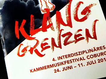 Seine vierte Auflage in Coburg erlebt in diesem Jahr das interdisziplinäre Kammermusikfestival Klanggrenzen.Foto: Jochen Berger