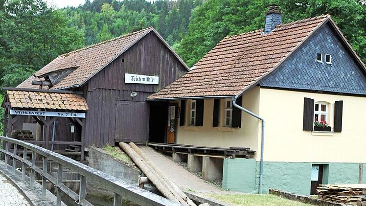 Die Teichmühle bei Steinwiesen ist am kommenden Sonntag wieder Anlaufstelle des Mühlenfestes.  Foto: Michael Wunder