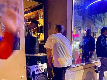 Strawanza in Bamberg eröffnet Gassenschänke