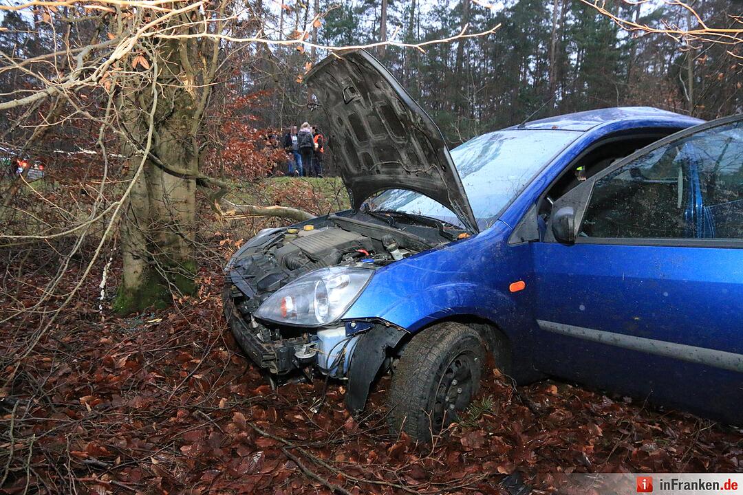 Unfall zwischen Bamberg und Geisfeld