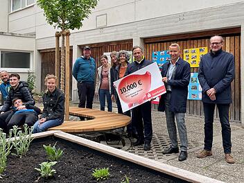 Spardorf: Schulhofprojekt erfolgreich umgesetzt - Schüler halfen bei Neugestaltung mit