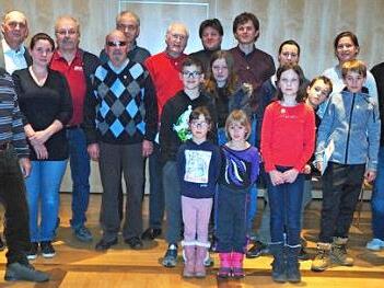 Ausgezeichnete Sportler in Weisendorf  Foto: Richard Sänger