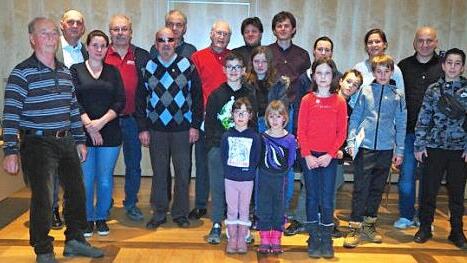 Ausgezeichnete Sportler in Weisendorf  Foto: Richard Sänger