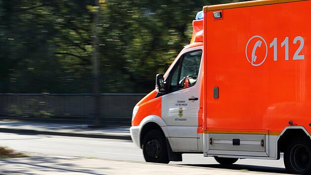 Rettungswagen im Einsatz
