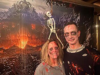 US-amerikanischer Halloween-Grusel in Memmelsdorf