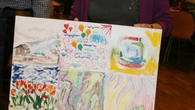 Das Gemeinschaftsbild der vergangenen LQN-Nacht kommt nach Marktleugast, erklärte Angelika Leinfelder.