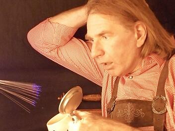 Rainer Dohlus und die "Dadenleidung" Foto: pr