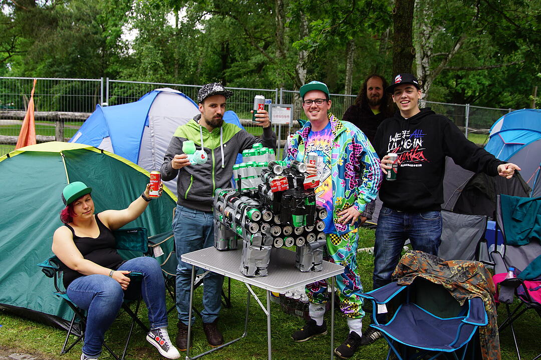 Drei Tage Zeltplatz bei Rock im Park