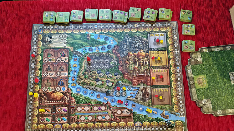 Rajas of the Ganges im Test - herausragendes Familien-Strategiespiel