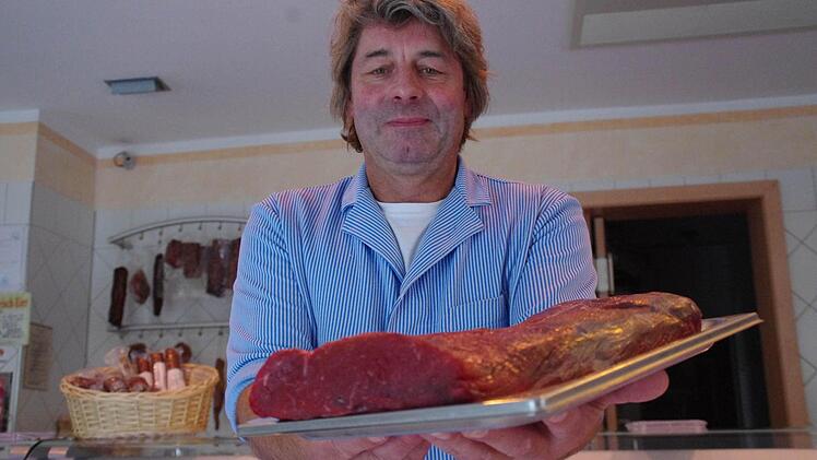 Metzgermeister Eberhard Kraus. Foto: Marco Meißner