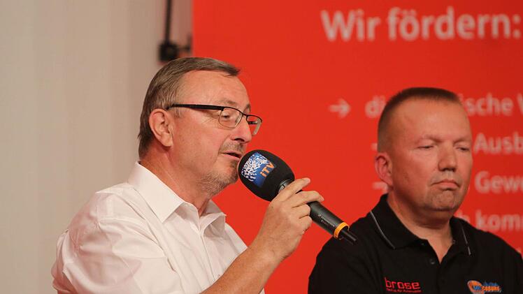 Impressionen vom Regionentalk zum Thema Sportstadt CoburgFoto: Jochen Berger